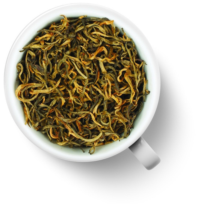 Золотой пух - красный китайский чай высшей категории - (Цзин Хао Дянь Хун) (250  гр) 